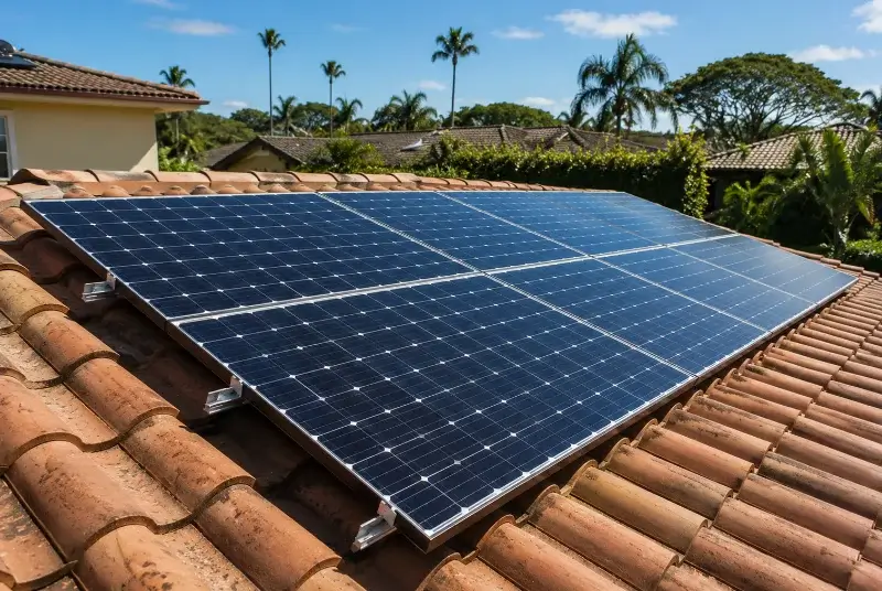 Installation de panneaux solaires à Redessan