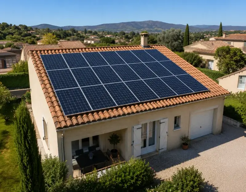 Prime à l'autoconsommation panneaux solaires Redessan — aide financière de l'État
